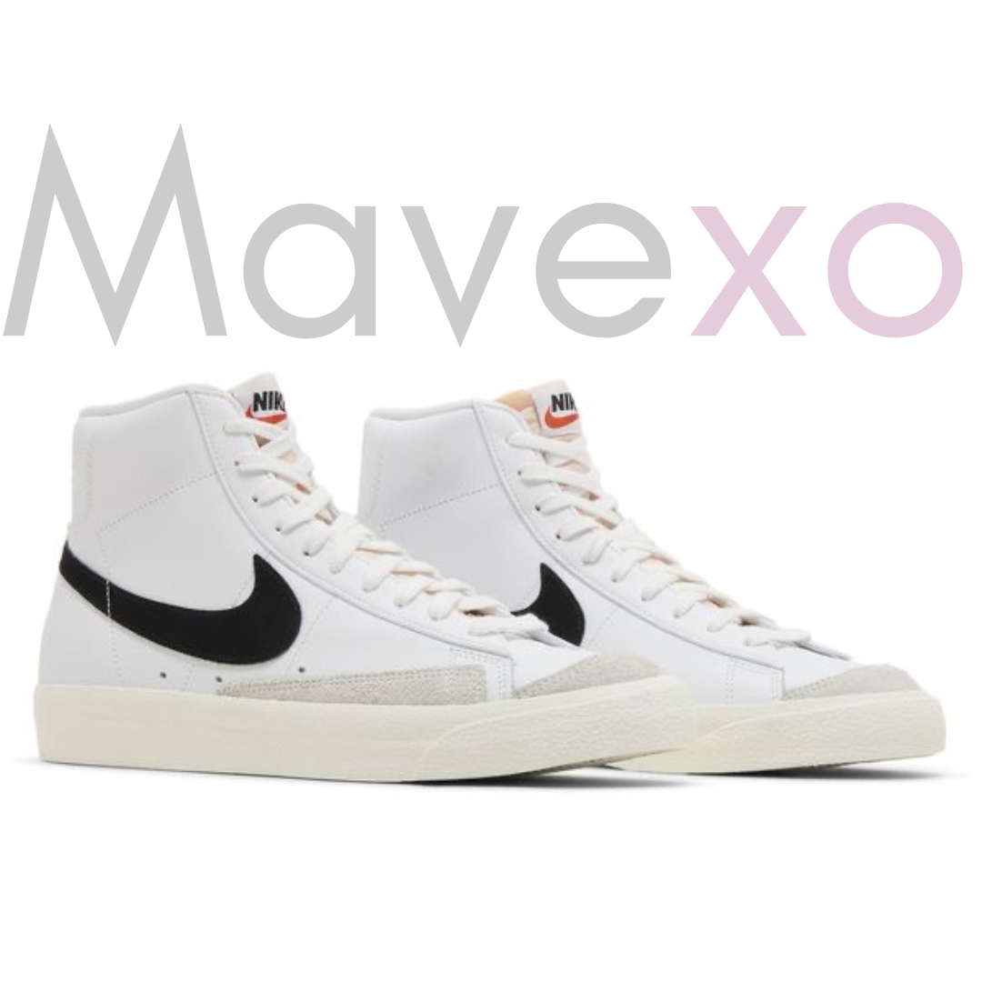 Blazer Mid '77 Vintage 'White Black'