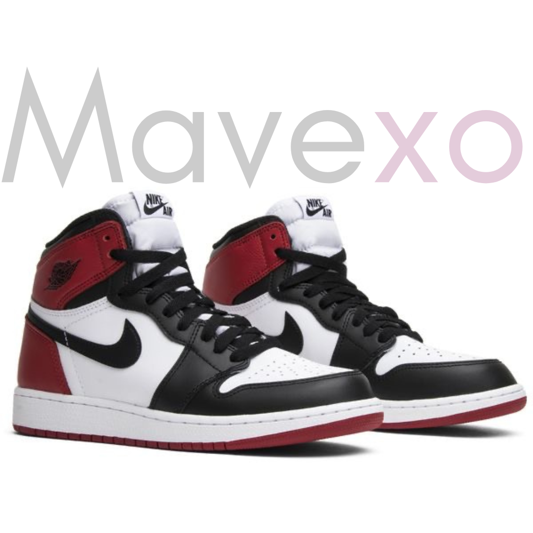 Air Jordan 1 Retro BG 'Black Toe'