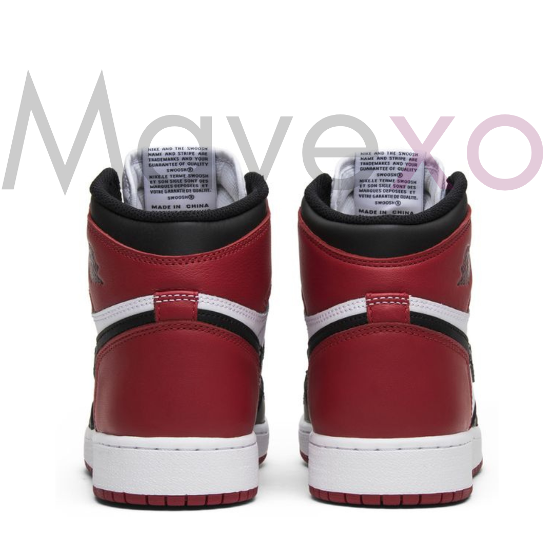 Air Jordan 1 Retro BG 'Black Toe'