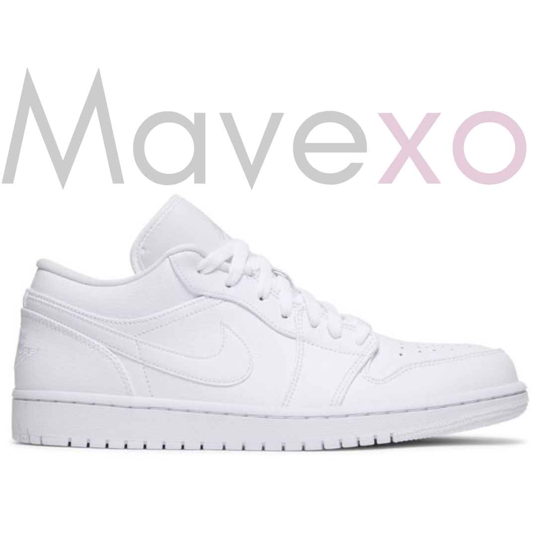 Air Jordan 1 Low 'Triple White'