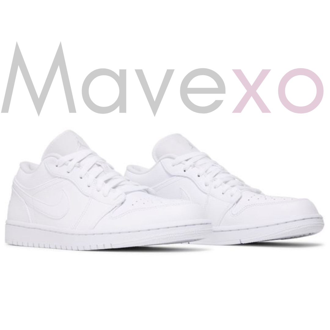 Air Jordan 1 Low 'Triple White'