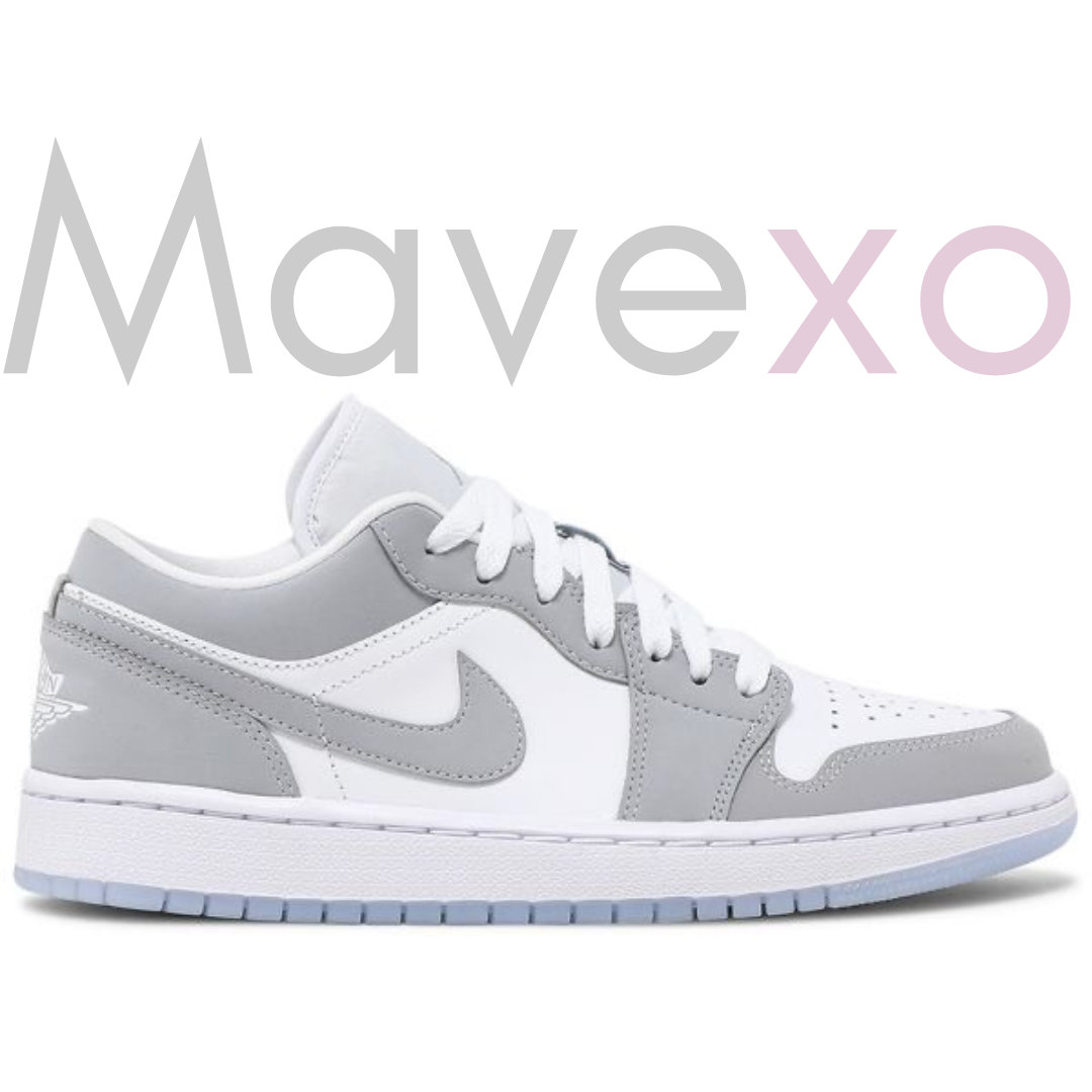 Air Jordan 1 Low 'White Wolf Grey'