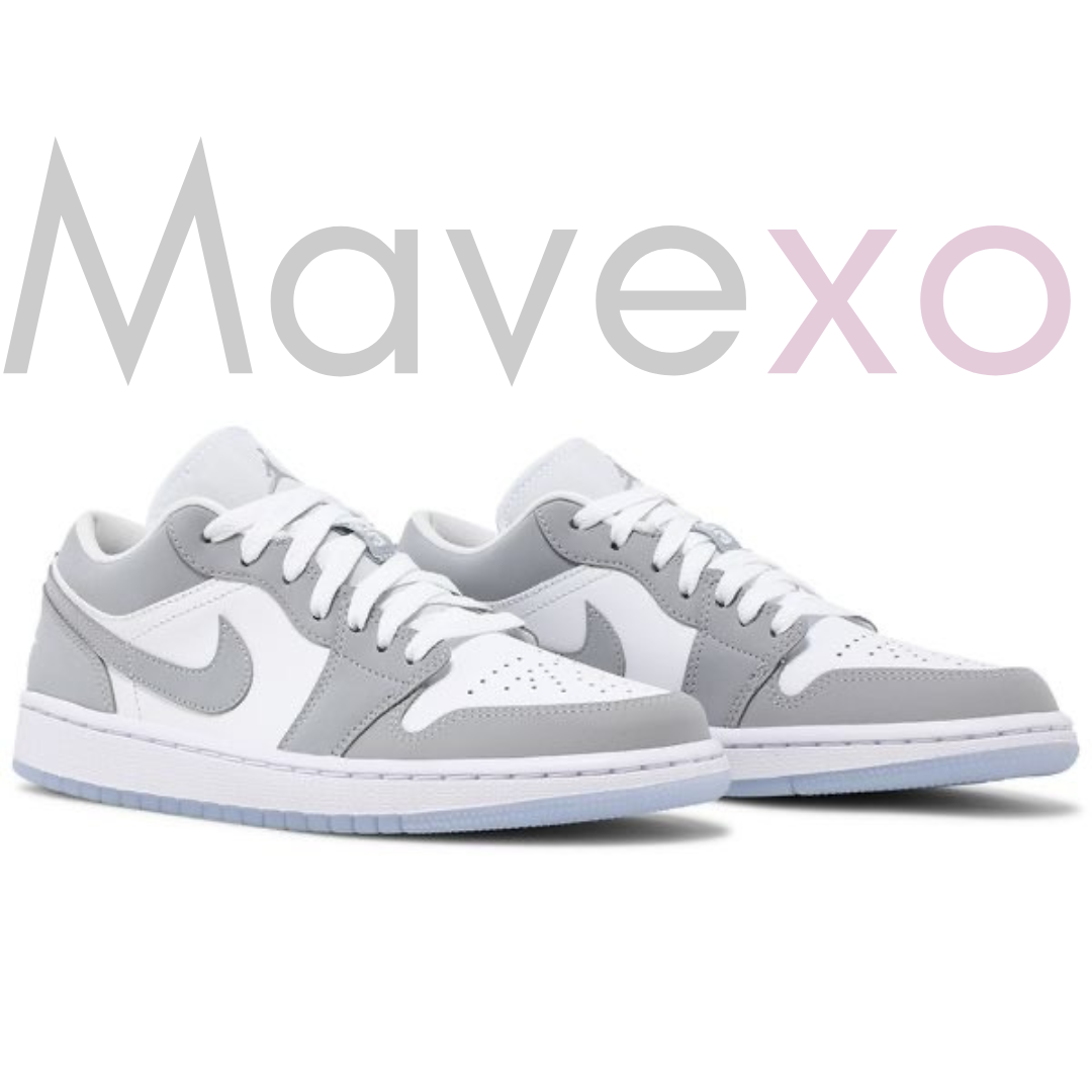 Air Jordan 1 Low 'White Wolf Grey'