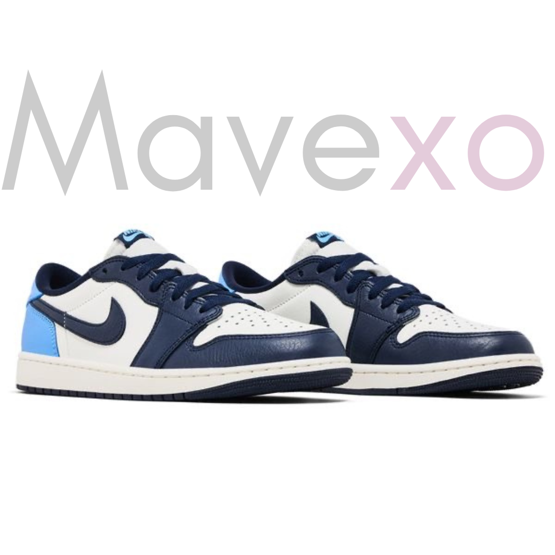 Air Jordan 1 Retro Low OG 'Obsidian UNC'