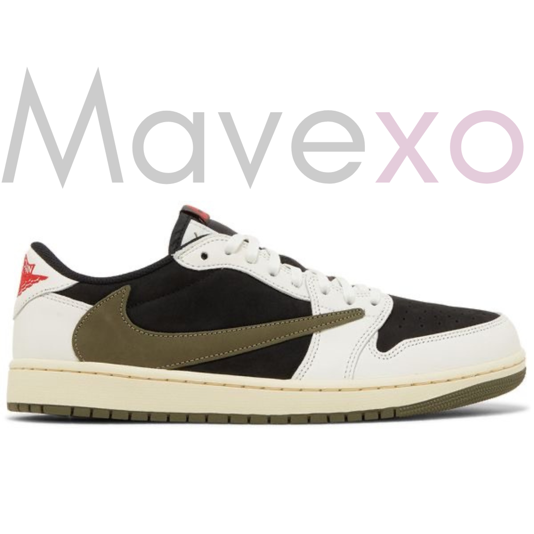 Travis Scott x Air Jordan 1 Retro Low OG SP 'Olive'