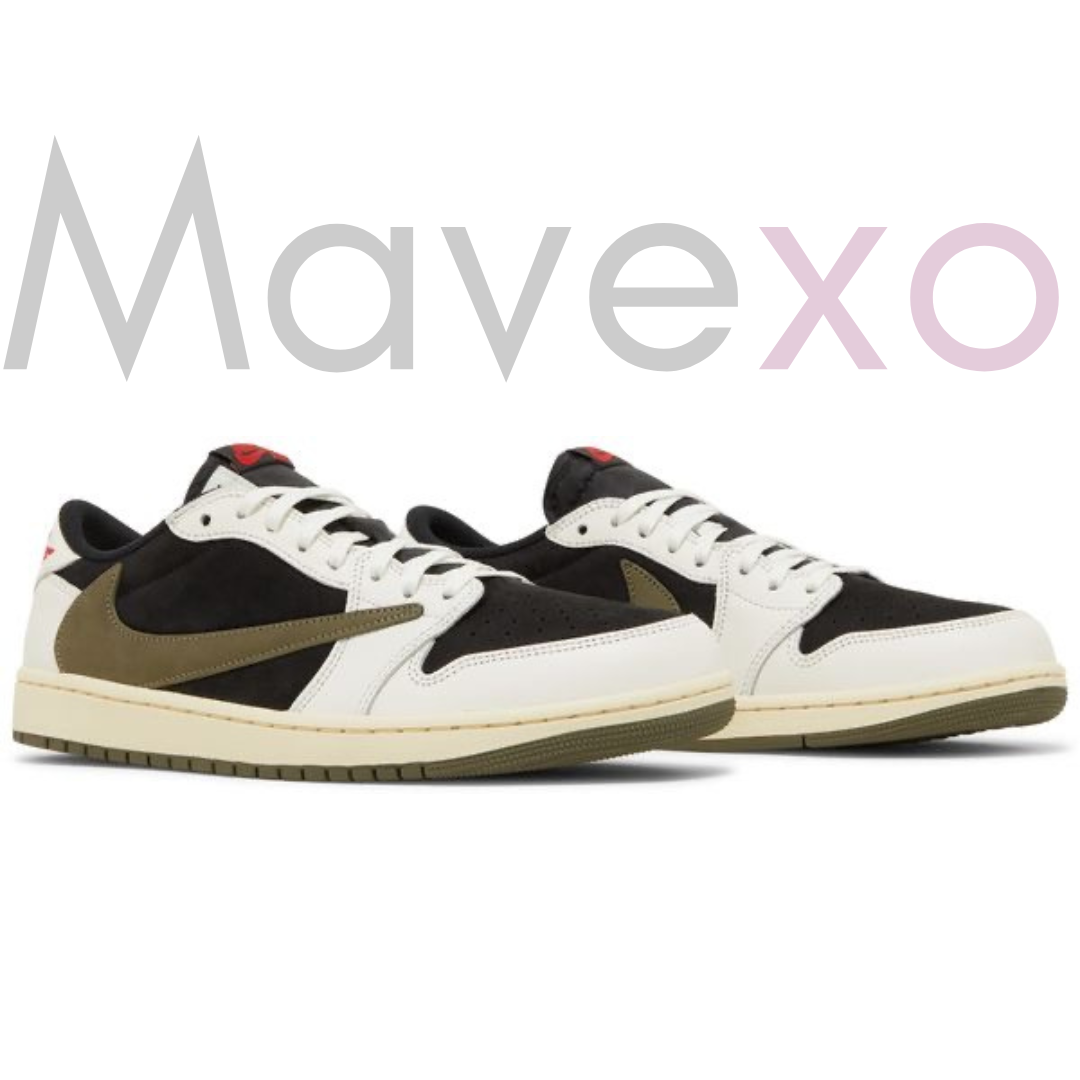 Travis Scott x Air Jordan 1 Retro Low OG SP 'Olive'