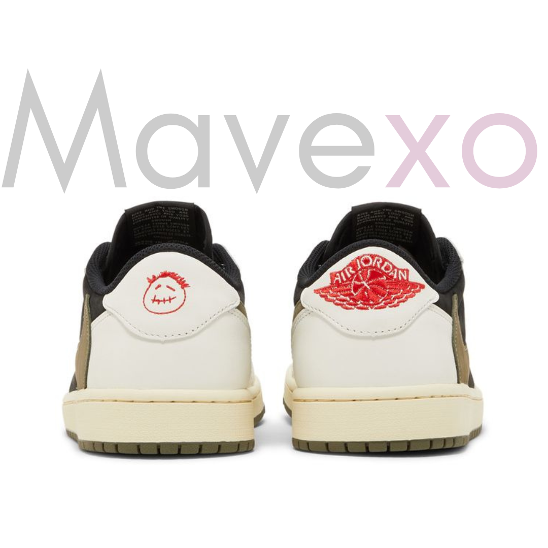 Travis Scott x Air Jordan 1 Retro Low OG SP 'Olive'