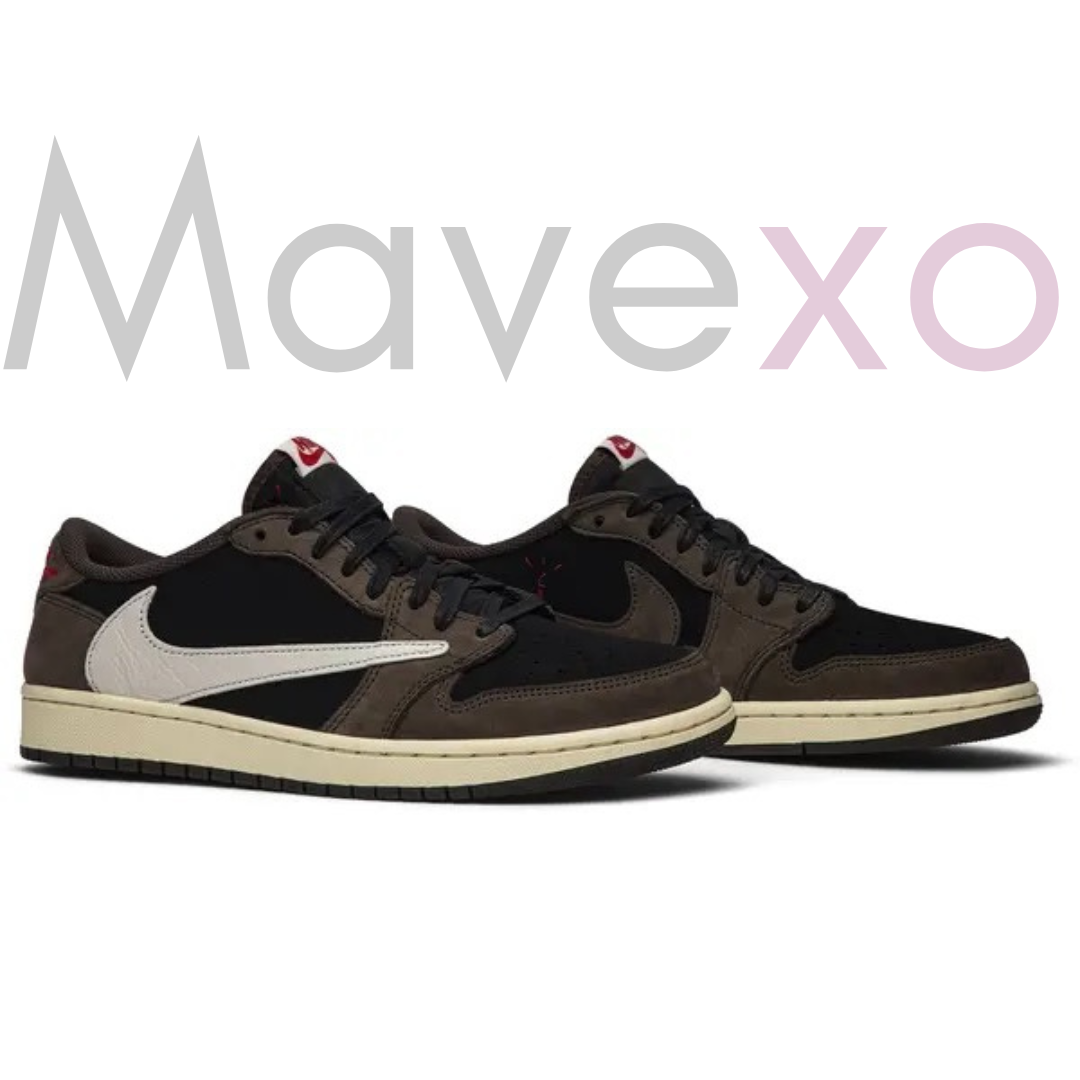 Travis Scott x Air Jordan 1 Low 'Mocha'