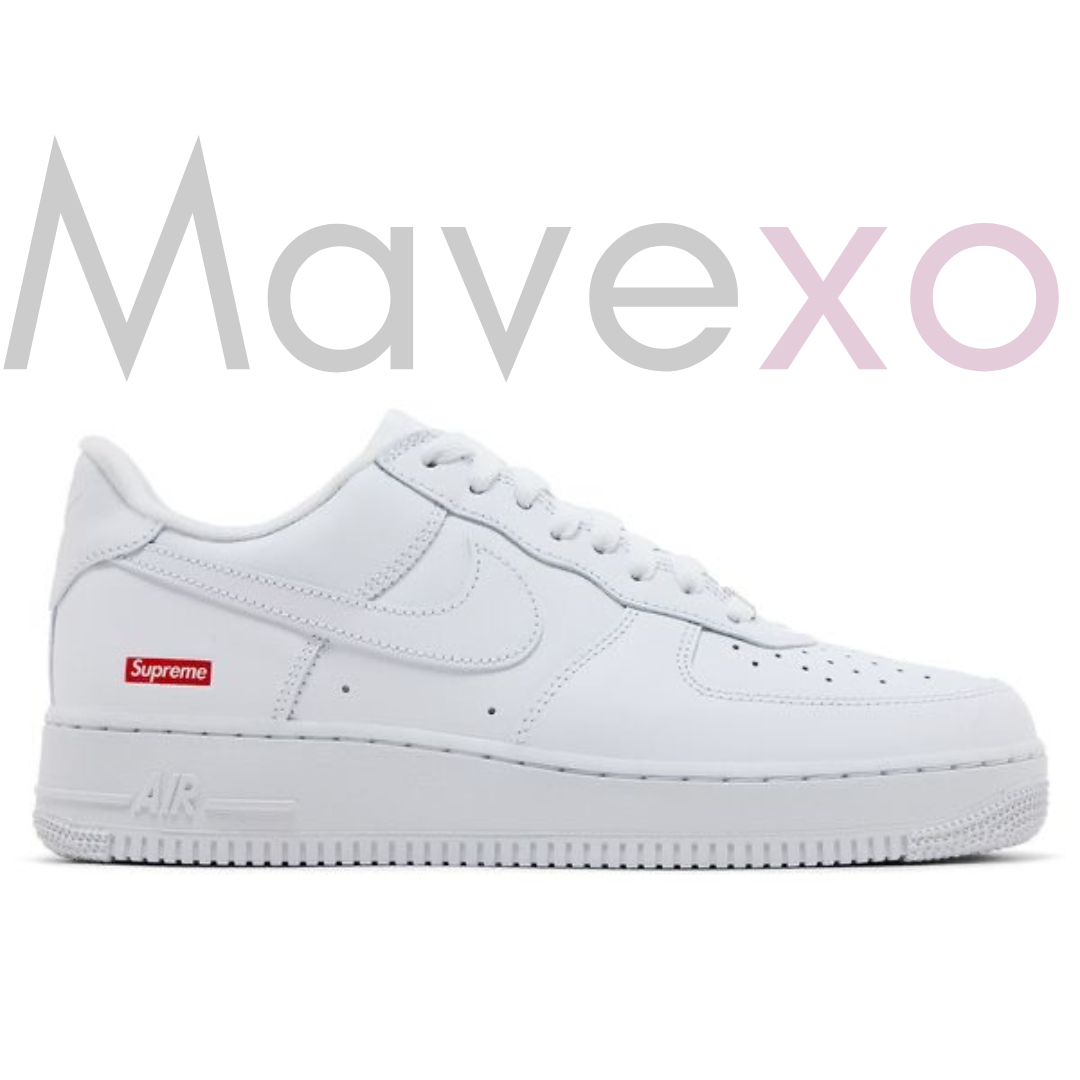 Air Force 1 Low x Supreme 'Box Logo - White'