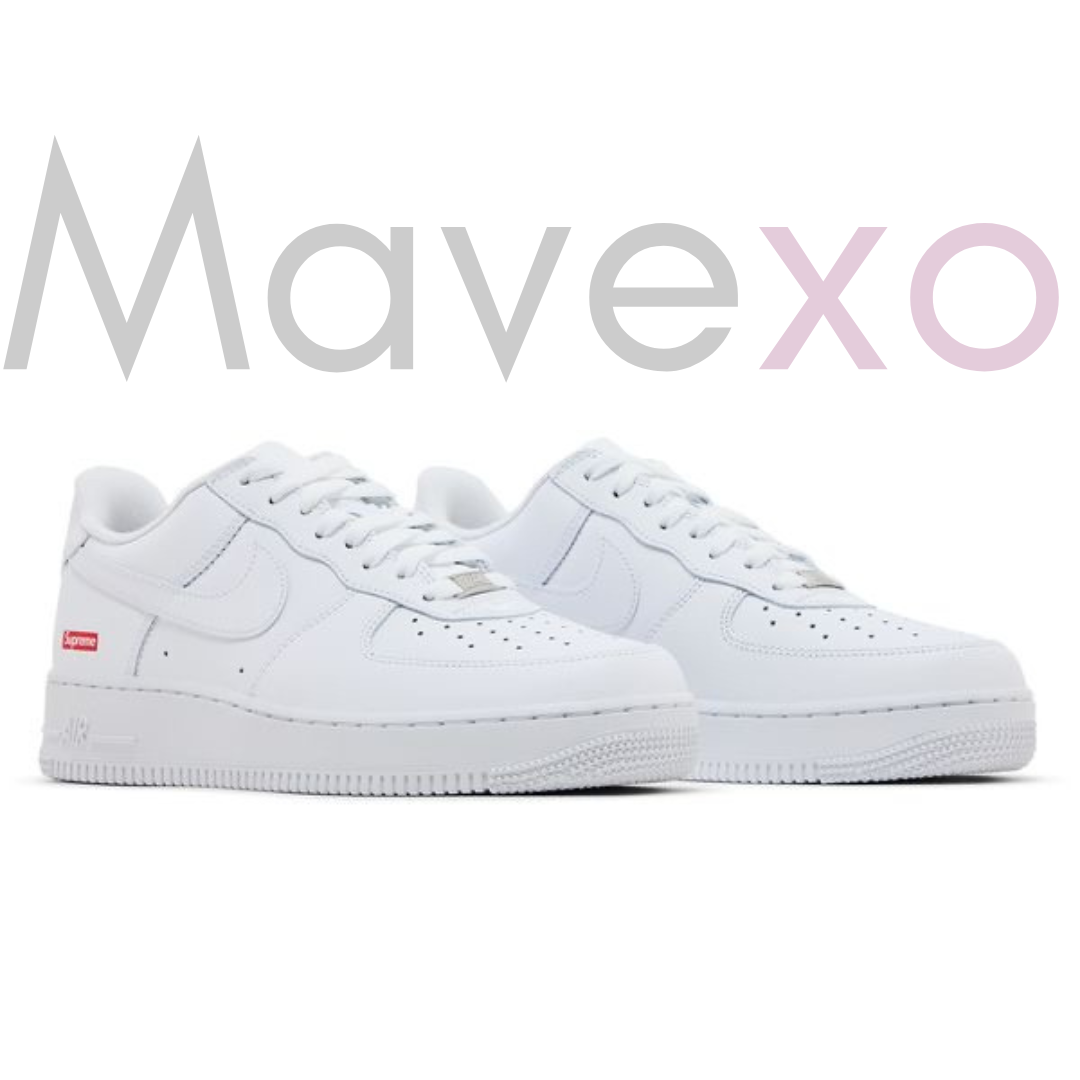 Air Force 1 Low x Supreme 'Box Logo - White'