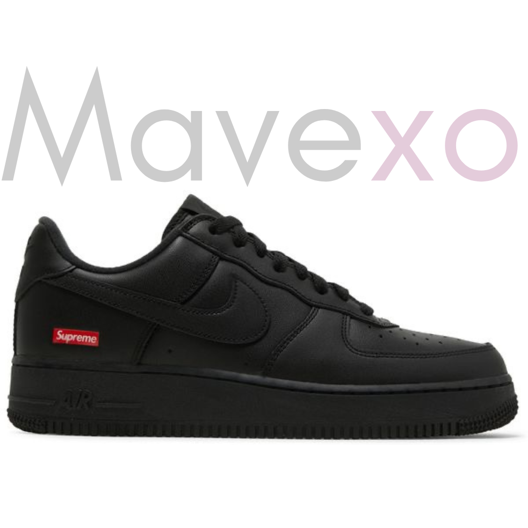 Air Force 1 Low x Supreme 'Box Logo - Black'