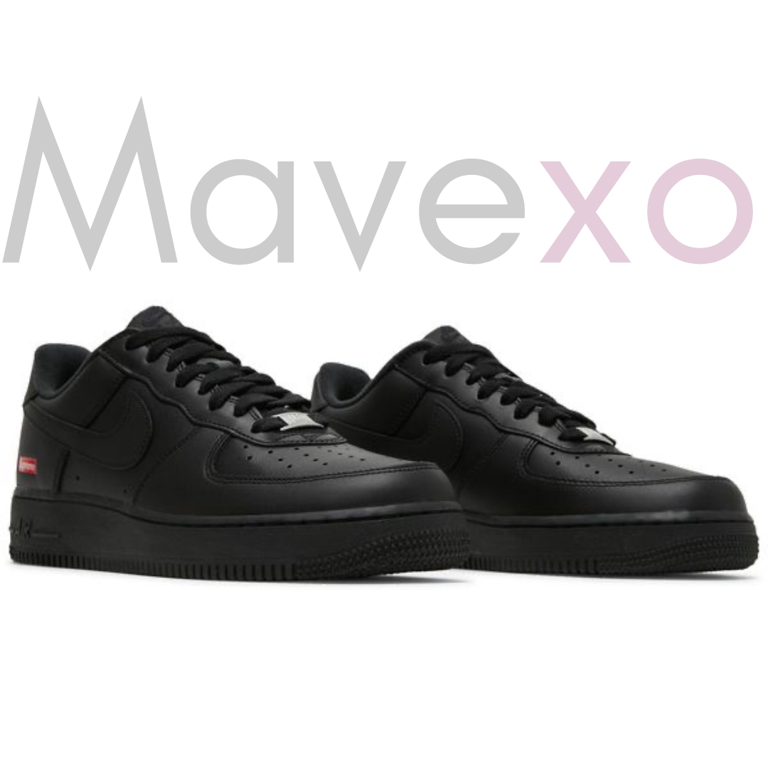 Air Force 1 Low x Supreme 'Box Logo - Black'