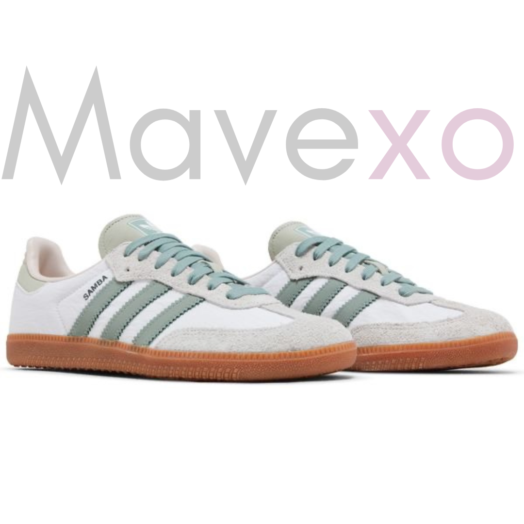 Samba OG 'White Silver Green'