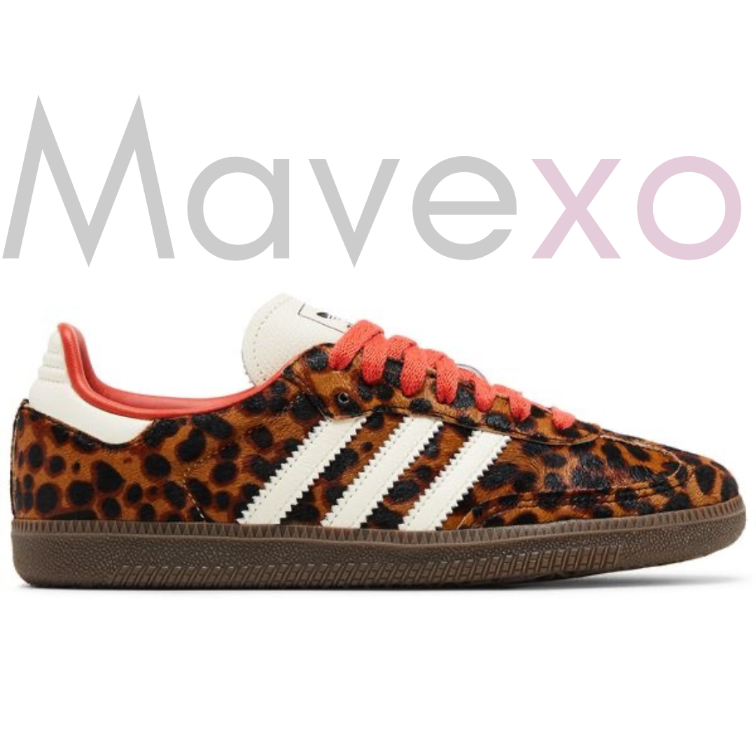 Samba OG 'Cheetah Pack - Preloved Red'