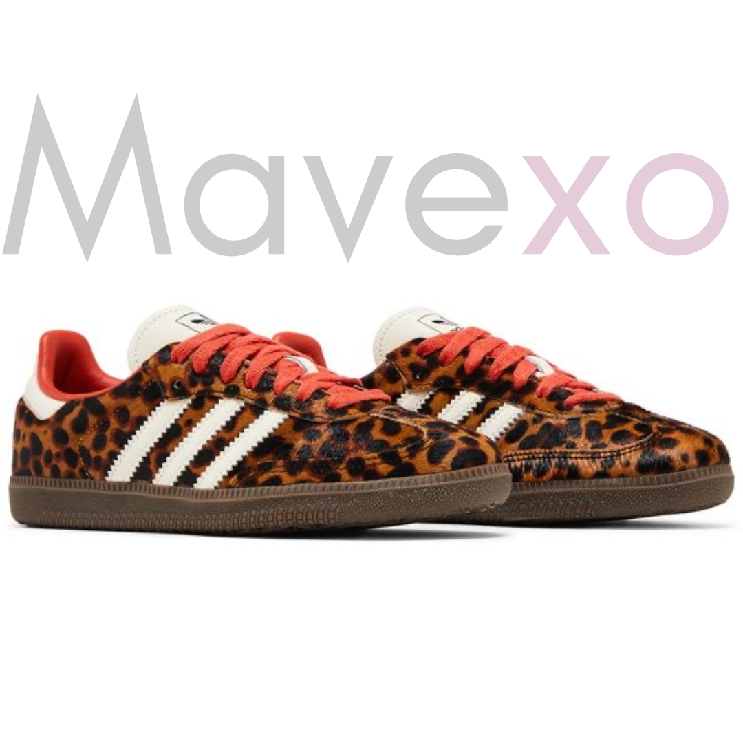 Samba OG 'Cheetah Pack - Preloved Red'