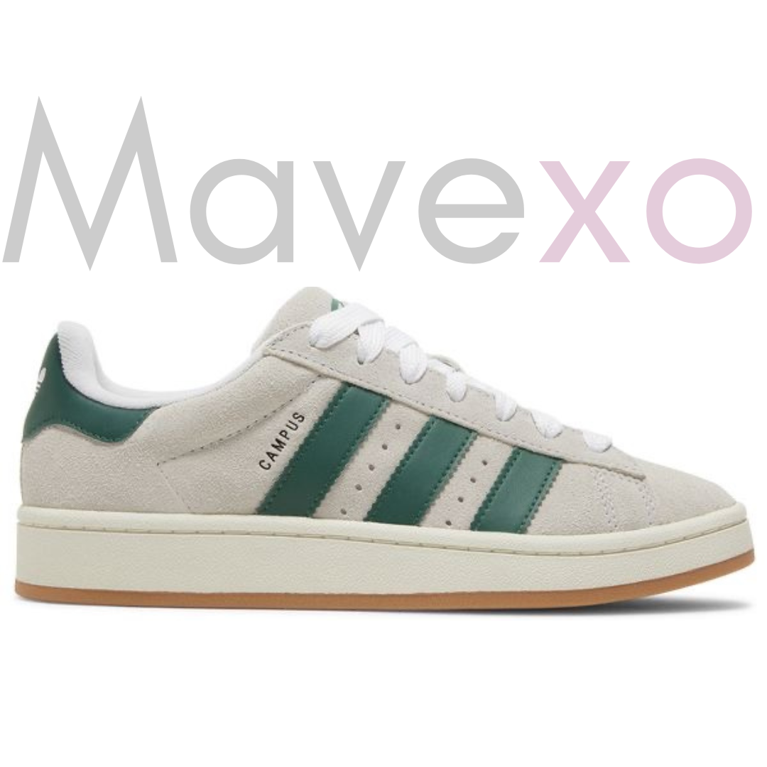 Adidas Campus 00s 'Crystal White Dark Green'