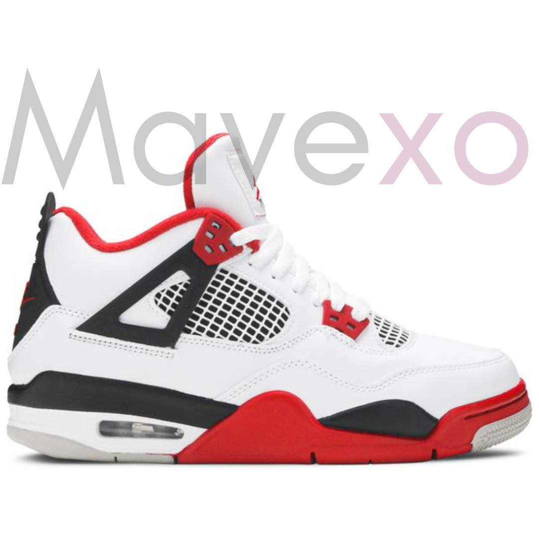 Air Jordan 4 Retro OG GS 'Fire Red'