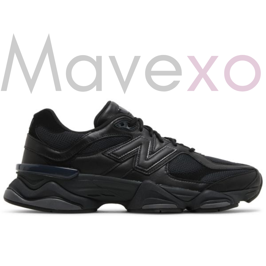 New Balance 9060 'Triple Black Suede'